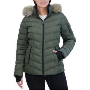 Nautica Olive Green Puffer Jacket XXL